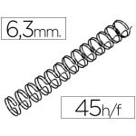 GBC Espiral Wire n4 3:1 6.3mm 45 Fls Preto - RG810410