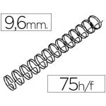 GBC Espiral Wire n 6 3:1 9.5mm 75 Fls Preto