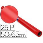 Sadipal Rolo de Papel Lustro 50x65cm 25Fls Vermelho