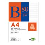 LiderPapel Recarga Papel A4 Pautado 210x297mm 60g 80 Fls