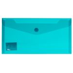 Firmo Bolsa Envelope Plástico c/ Velcro 135X250mm Verde - 70564
