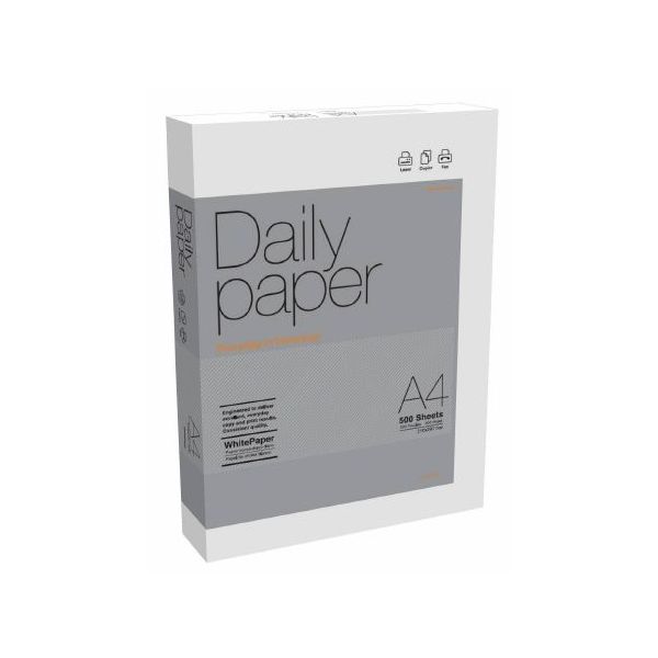 Daily Paper Resma 500 Fls Papel A4 80g 213423 Kuantokusta