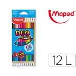Maped ColorPeps Duo Colors 12 Cores