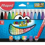 Maped 12 un. Marcadores Color Peps Maxi