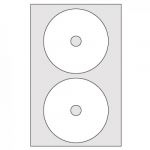Multi 3 Etiquetas CD/DVD 117mm 100 Fls 200 uds.