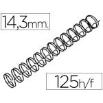 GBC Espiral Wire n 9 3:1 14.3mm 125 Fls Preto - RG810910