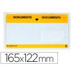 Q-Connect Envelope Autoadesivo Porta-Documentos 165x130mm - KF21724