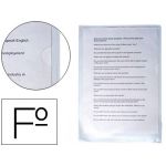 Saro Bolsa Dossier Classificadora Plástico Folio Clear - 1327