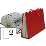 LiderPapel Capa Classificadora Folio 20 Divisórias c/ Índice Vermelho - FU06