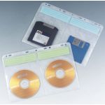 Q-Connect 10 un. Bolsas Arquivo CD/DVD 20x28cm - KF02203