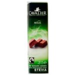 Cavalier Tablete de Chocolate de Leite Belga 40g