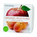 Clearspring Pure Fruta Maçã Bio 2x100g