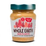 Whole Earth Organic Crunchy Peanut Cream 227g