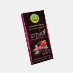 Cem Porcento Stevia Chocolate Negro c/ Frutos Vermelhos 125g