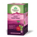 Organic India Tulsi Rosas Doces 25 Saquetas