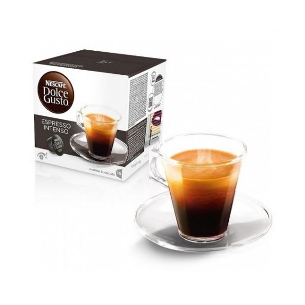 Cápsulas de café Nescafe Dolce Gusto, Espresso Intenso, 16