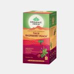 Organic India Infusão Bio Tulsi Raspberry Peach 25 Saquetas
