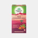 Organic India Infusão Bio Tulsi Pomegranate Green 25 Saquetas