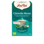 Yogi Tea Infusão de Chlorella e Menta 17 Saquetas
