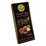 Cem Porcento Stevia Chocolate Negro c/ Avelãs 125g