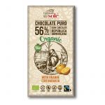 Solé Chocolate Negro 56% com Laranja Bio 100g