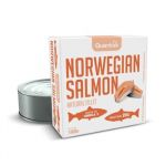 Quamtrax Salmão da Noruega Ao Natural 160g