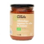 Carlota Organic Almôndegas Veganas em Molho de Tomate 425g