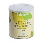 Dimefar Chá Verde Solodrink, Fibra, Garrafa de Hortelã 150 g de Pó