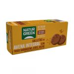 Naturgreen Biscoito de Aveia Integral com Trigo Sarraceno, Coco e Cacau Orgânico 140 g