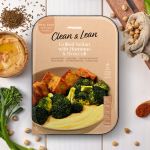 Prozis Clean & Lean Hi Protein Seitan Grelhado com Húmus e Brócolos