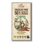 Solé Chocolate Negro 56% c/ Canela Bio 100g