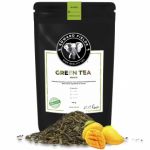 Edward Fields Tea, Chá Verde Mango Origen China y Tailandia, 100% Orgánico, Antioxidante, 100grs. - GT0005
