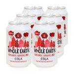Whole Earth Refrigerante à Base de Cola sem Açúcar 6 Unidades de 330ml