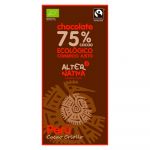 Alternative 14 Chocolate 75% Cacao Mascao Bio 80g