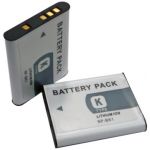 Energy Plus bateria compatível sony np-bk1 770mah