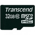 Transcend 32GB Micro SDHC Class 10 - TS32GUSDC10