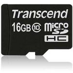 Transcend 16GB Micro SDHC Class 10 - TS16GUSDC10