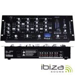 Ibiza Sound DJM95USB-REC Mesa Mistura 19" c/ Entrada USB/SD e Gravação