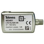 Televes Filtro LTE EasyF VHF/UHF C21-60 - 403401