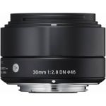 Objetiva Sigma 30mm F/2,8 DN Black para Sony E-Mount