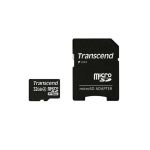 Transcend 32GB MicroSDHC Class 4 + Adapter - TS32GUSDC4