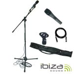 Ibiza Sound Conjunto Suporte e Microfone - SMPACK