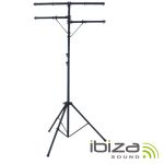 Ibiza Tripé de iluminação duplo / flexível / dobrável /50kg