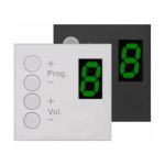 Audac Wall Panel MWX45 com espelho White