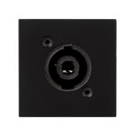 Audac Platine de Ligação Speakon CP45SPE com Espelho Black