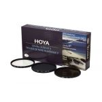 Hoya Kit de Filtros 72mm UV, Polarizador, Densidade Neutra DFK72