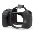 easyCover Capa Protectora de Silicone para Canon 550D Black