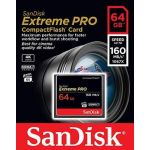 SanDisk 64GB Compact Flash Extreme Pro 160MB/s 1067x - SDCFXPS-064G-X46