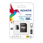 ADATA 32GB Micro SDHC Class 10 UHS-I + Adaptador SD