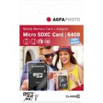 Agfaphoto 64GB Micro SDXC Class 10 + Adaptador - 10582